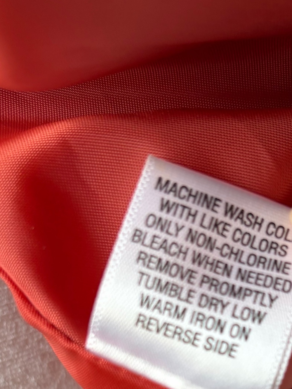 Studio Works Coral Red Faux Suede Zip Front Utility Jacket Petite 4P - Picture 10 of 10